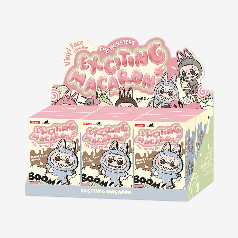Pop Mart THE MONSTERS Labubu - Exciting Macaron Vinyl Face Blind Box